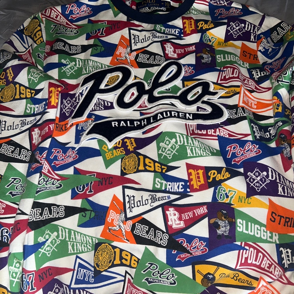 Men’s Ralph Lauren polo flag sweatshirt